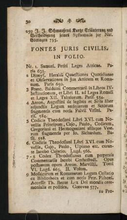30-46, Fontes Juris Civilis