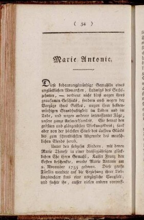 Marie Antonie.