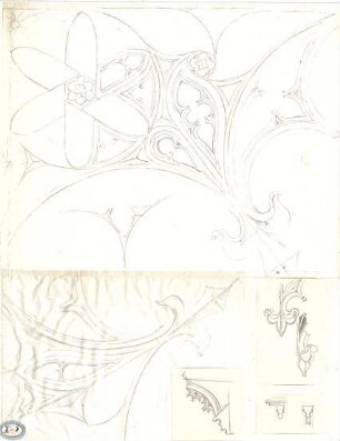 Lange, Ludwig; Lange - Archiv: X.5 Gotik (Details Holz) - Details