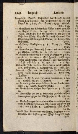 1042-1053, Lengnich - Lexica