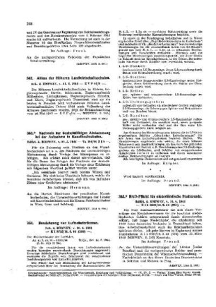 Bezeichnung von Luftschutzräumen : [Amtliche Erlasse] ; [Amtlicher Teil]