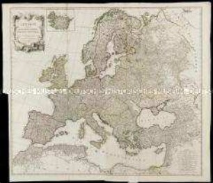 L'Europe divisée en ses Etats, Empires, Royaumes et Republiques