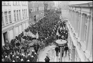 Demonstration am 1. Mai