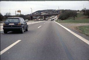 Ausfahrt aus Verbindung (München Richtung Heilbronn)