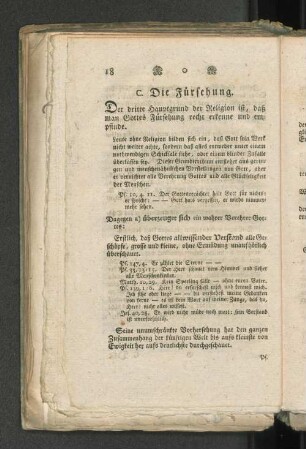 C. Die Fürsehung.