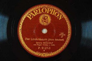 Der Lindenbaum / (Franz Schubert)