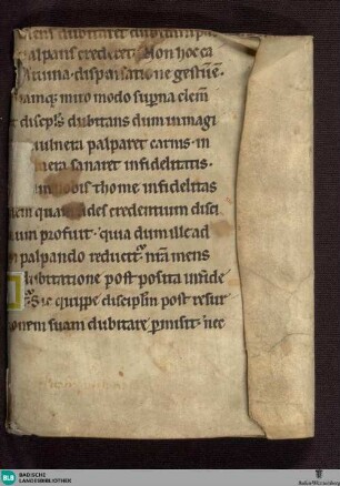 Gebete zur Vorbereitung auf den Tod - Cod. Donaueschingen 364