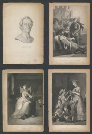 Zehn Illustrationen zu Goethes Werken