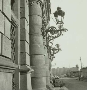 Dresden, Taschenberg. Südseite des Residenzschlosses