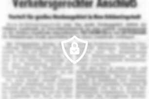 Verkehrsgerechter Anschluß