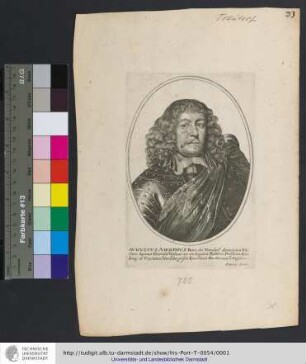 Avgvstvs Adolphvs Baro de Trandorf Serenissimi Electoris Saxoniæ Generalis Vigilium nec non Legionis Pedestris Præfectus, Ejusdemq[ue] ad Tractatum Norimbergensem Executionis Pac. Germaniæ Legatus