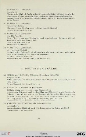 Deutsche Gemälde (Nr. 146-216)