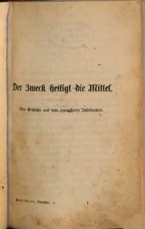 Novellen von Moritz Hartmann, 1