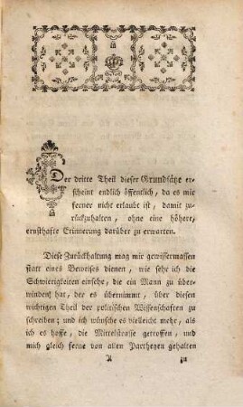 Josephs von Sonnenfels, k. k. wirkl. N. De. Regierungsraths, ordentlichen, öffentlichen Lehrers der Polizey, Handlung und Finanzwissenschaft Grundsätze der Polizey, Handlung und Finanzwissenschaft : zu den Leitfaden des politischen Studiums, 3