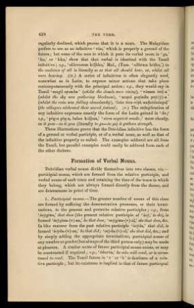 428-436, Formation of Verbal Nouns