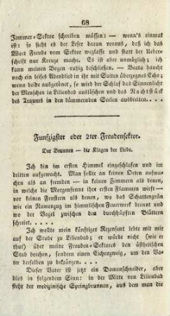 Fünfzigster oder 2ter Freudensektor