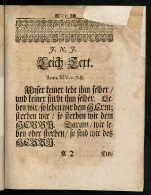 3-6, Leich-Text. - Eingang.