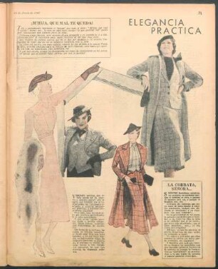 Elegancia práctica [Dibujos]