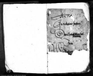 Angelegenheiten des Klosters Althaldensleben