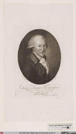 Bildnis Johann Joachim Eschenburg