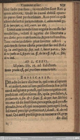 Ad L.CXXVI. Ulpian. lib. 15. ad Edictum