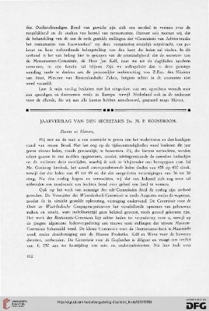 2.Ser. 8.1915: Jaarverslag van den secretaris Dr. M. P. Rooseboom