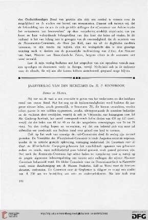 2.Ser. 8.1915: Jaarverslag van den secretaris Dr. M. P. Rooseboom