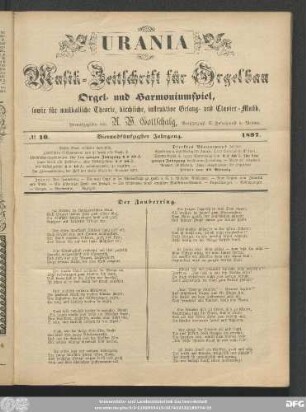 No. 10. Vierundfünfzigster Jahrgang. 1897.