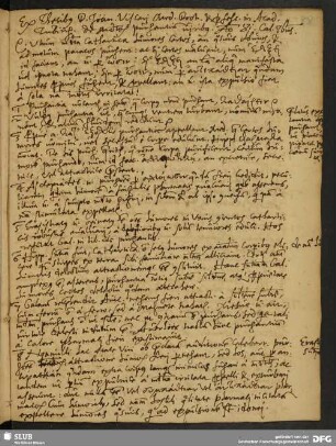 Ex Thesibus D. Ioan. Visceri [...] in Acad. Tubing. [...] Ao 81.