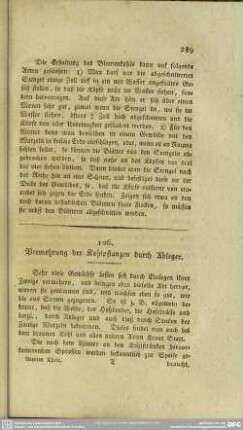 106. Vermehrung der Kohlpflanzen durch Ableger
