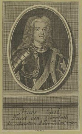 Bildnis des Hans Karl, Fürst von Carolath-Beuthen