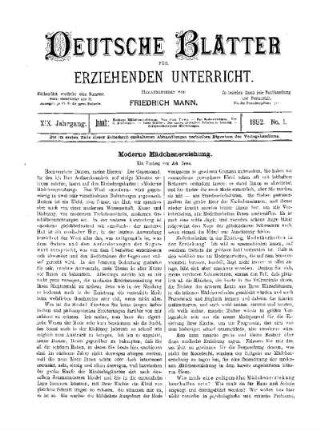 Moderne Mädchenerziehung
