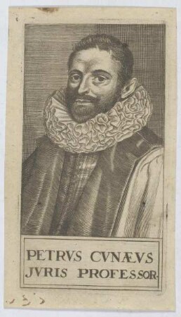 Bildnis des Petrus Cunaeus