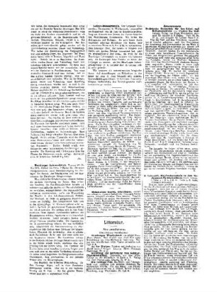 Litteratur : 1. Beilage zu Nr. 23 der Pädagogischen Reform