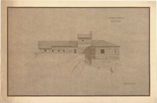 Fick, Roderich; Berchtesgaden - Kehlstein; Teehaus am Kehlstein - Ansicht von Norden
