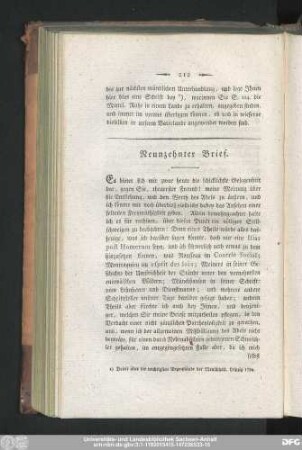 Neunzehnter Brief.