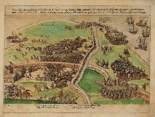Res Gestæ Friderici II Daniæ etc. - Schlacht auf Nordstrand am 7.6.1559