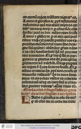 Gratiarum actiones de singulis beneficiis particularibus alicui homini singulari a deo impensis.