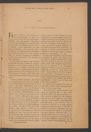 XIV - La victoria y sus consecuencias