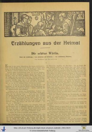 Erzählungen aus der Heimat.