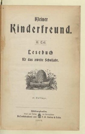 Teil 2, [Schülerband]: Lesebuch für das zweite Schuljahr