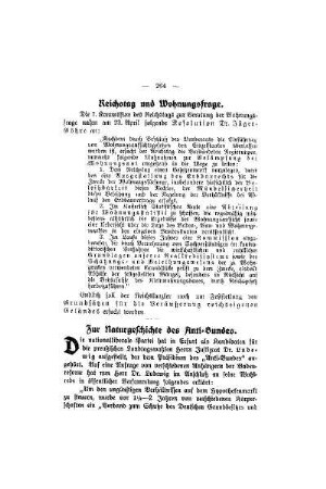 Reichstag und Wohnungsfrage