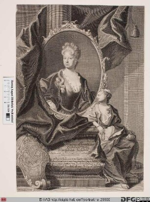 Bildnis Johanna Christiana Jöcher, geb. Bose