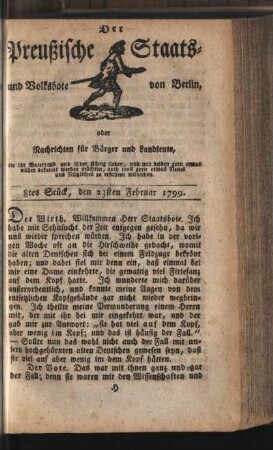8tes Stück, den 23sten Februar 1799