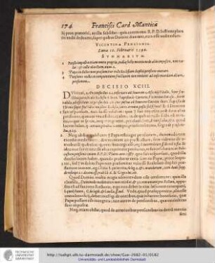 Decisio XCIII
