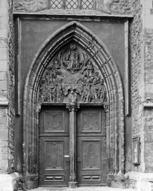 Halle (Saale), ehem. St. Ulrich / Konzerthalle, Nordseite, Hauptportal