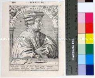 Porträt des Theologen und Reformators der Stadt Bern Berthold Haller
