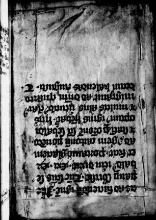 Pergament, Sebalduslegende, lat., 14. Jh.