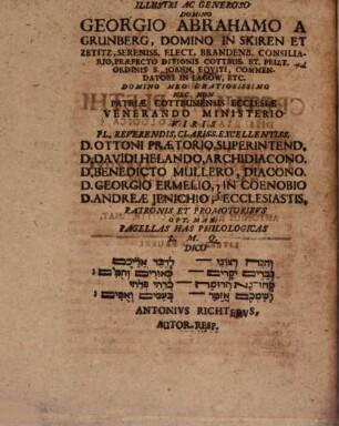 De Crethi et Plethi dissertatio philologica