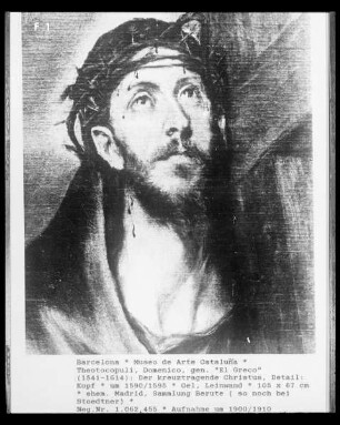 Der kreuztragende Christus